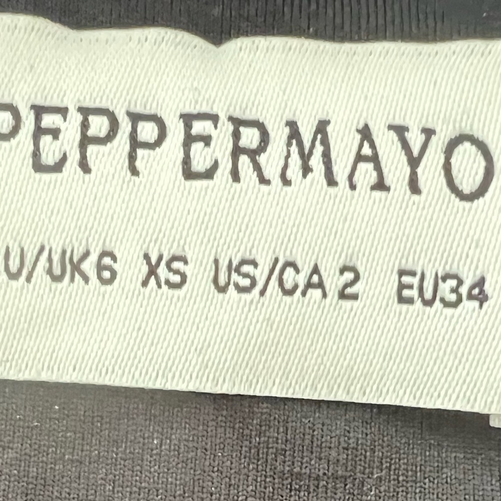 Peppermayo Black Button-Down Top NWT - image 8